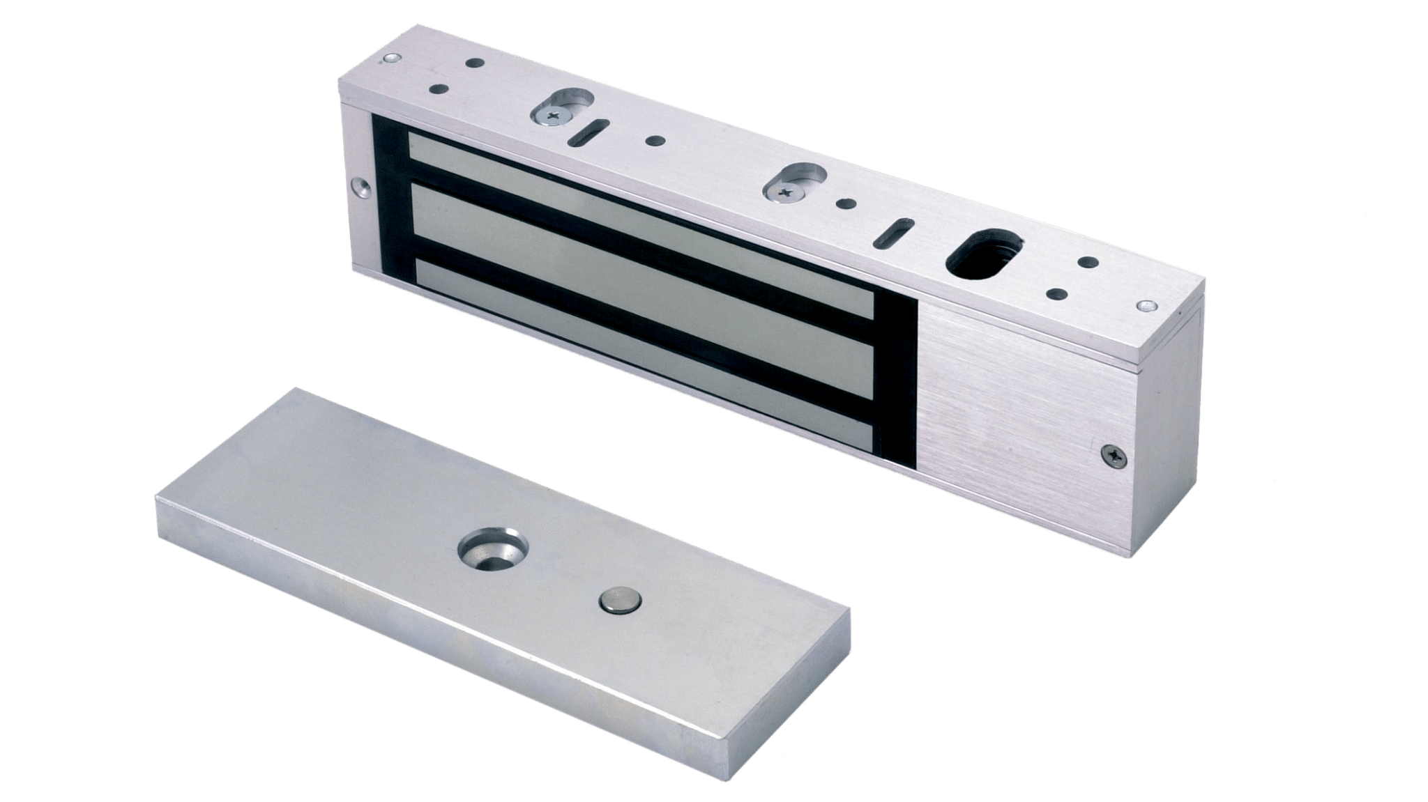 Retenedor Electromagnético de 6.000N Monitorizado, para Montaje de Superficie – FE160MS Aritech™